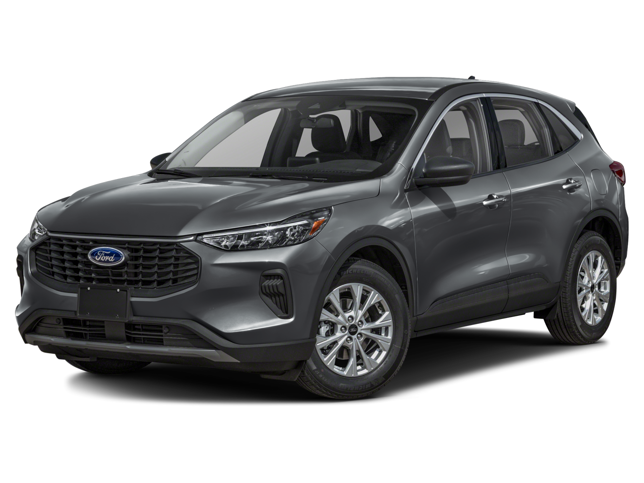 2024 Ford Escape Active in Carbonized Gray Metallic — front three-quarter view